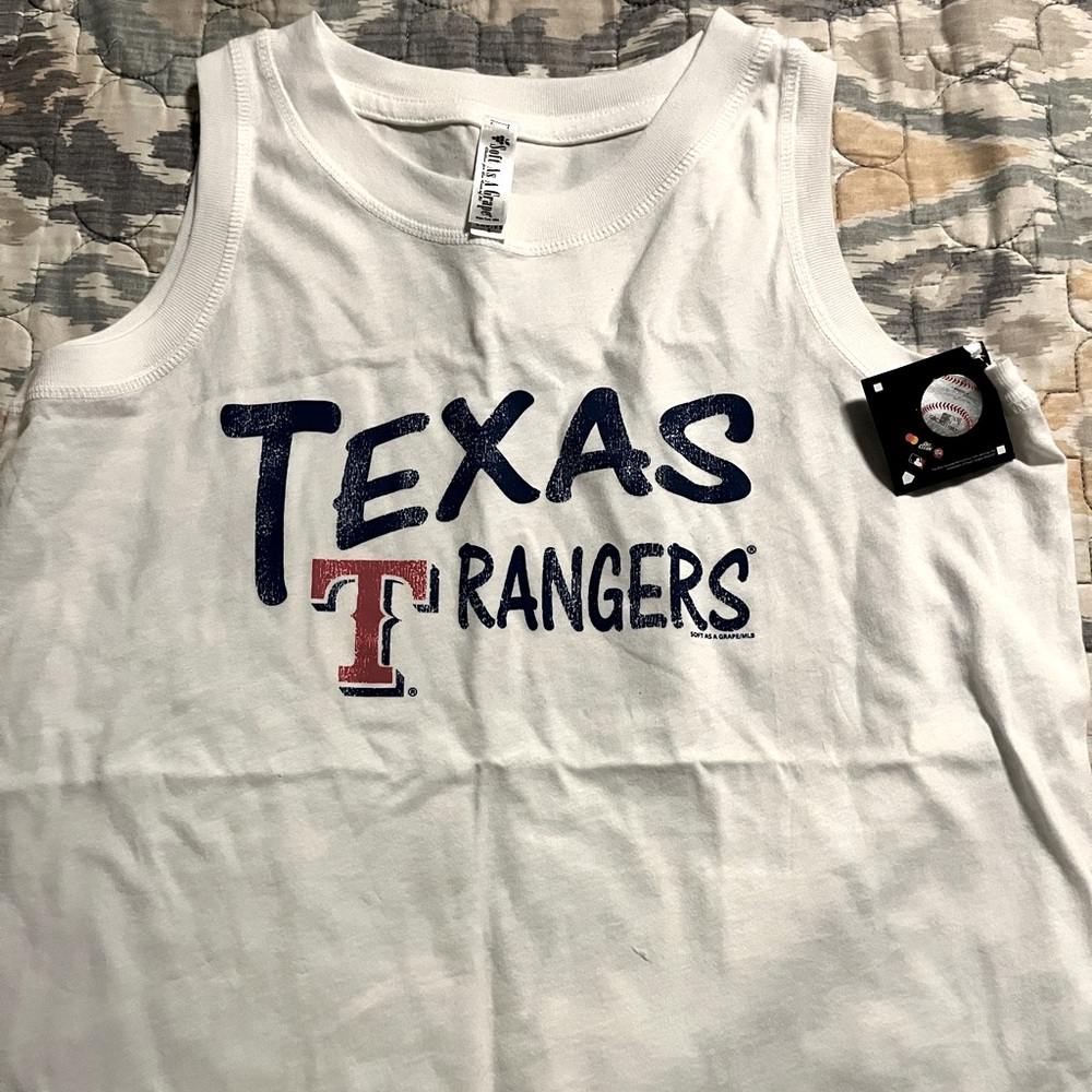 Texas Rangers Women’s Tank Top- BRAND NEW